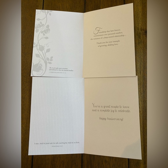 14 “Thinking of you”, “Anniversary” Cards - Picture 10 of 14